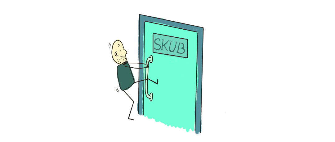 Intuitive Interfaces Mand skubber bil uden hjul