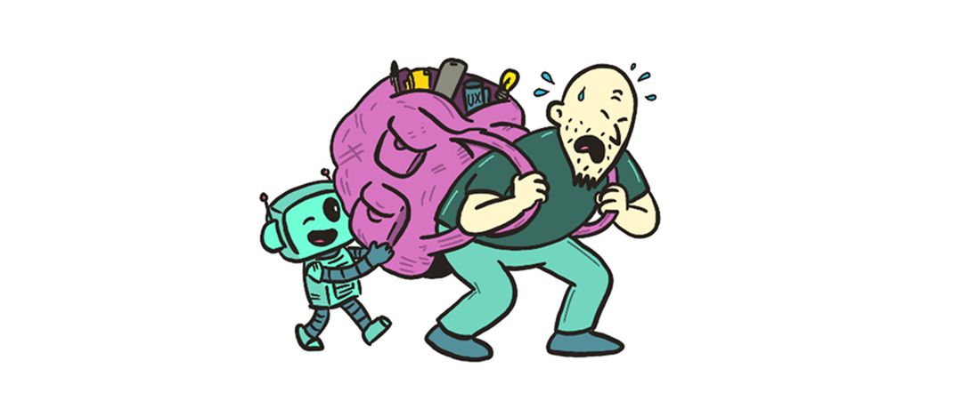 ai-assistenter-2025-full AI-assistent hjælper med at bære den tunge UX-rygsæk